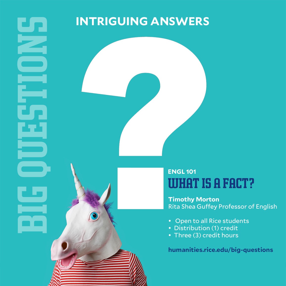 Big Questions course - What Is a Fact?