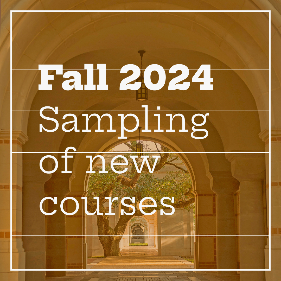 Sampling of Fall 2024 courses
