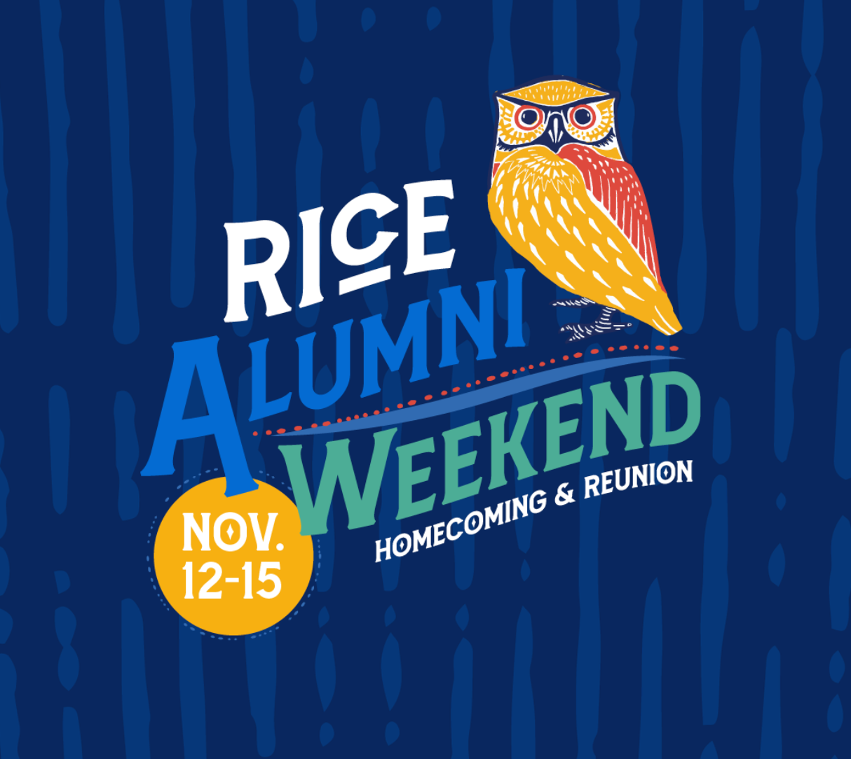 Alumni Weekend: Nov. 12-15
