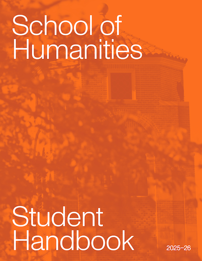 Humanities Undergraduate Student Handbook, 2025-26